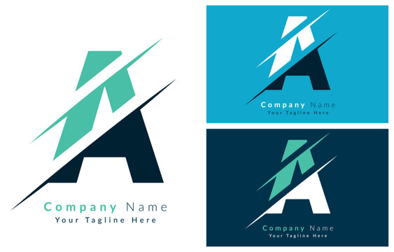 A Letter Logo Vector Design Template Elements