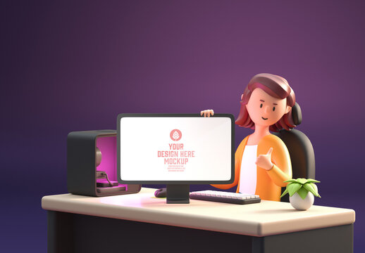 Office Concept Mockup