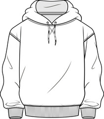 KID BOYS WEAR HOODIE WITH HOOD FLAT DESIGN VECTOR © M A A Designs