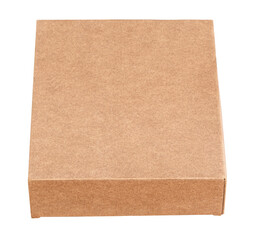 Close up of a Brown box