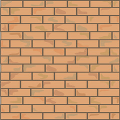 Brick wall cladding. Background. Wallpaper. Brick interior. Pattern. Retro brickwork. Brick wall.