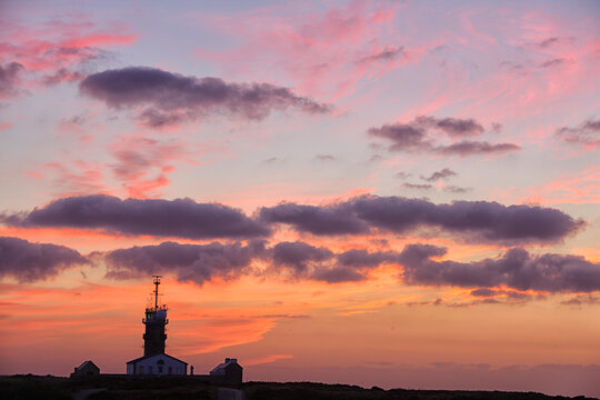 Pointe Du Raz Lighthouse, Finistere, Brittany, France