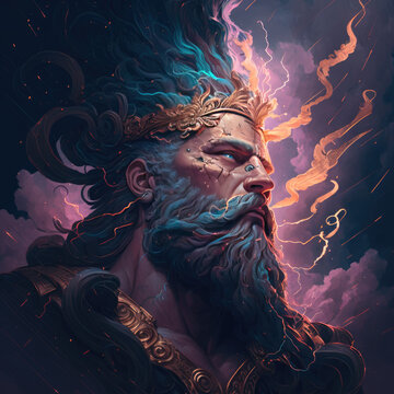 Greek God Zeus/Roman God Jupiter - King of the Gods