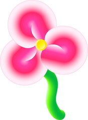 Fototapeta premium Floral Illustration Element