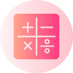 maths gradient icon