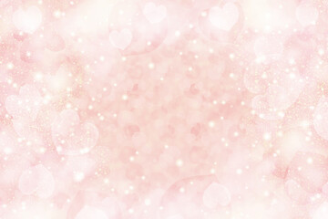 ハートのテクスチャ素材　バレンタインやお祝い、クリスマスの背景素材