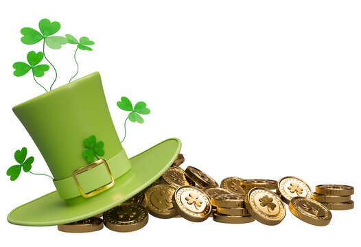 St Patricks Day Hat Cutout