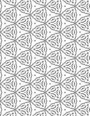 Seamless geometric coloring pages.