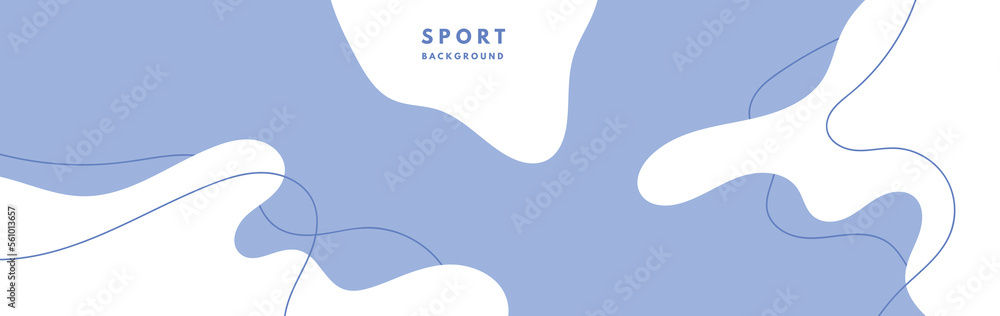 Poster abstract banner with liquid wave pattern. splash with organic shapes. dynamic vector illustration