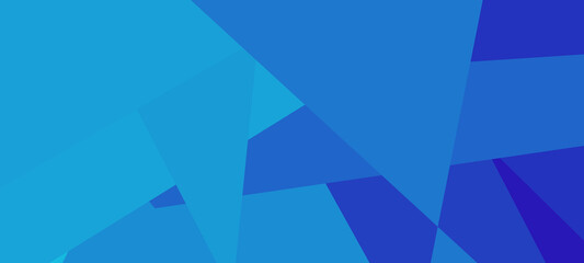 Obraz premium teal color abstract concept polygon technology background. For background design.