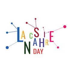 Lancashire Day. Design suitable for greeting card poster and banner