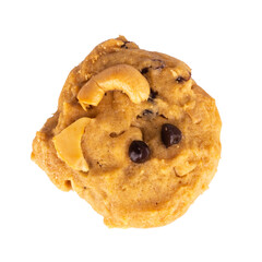 cookie high nobody breakfast isolated on white background