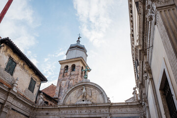 Fototapeta premium Buildings, canals and amazing architecture of the old city of Venice - Italy