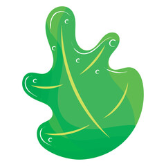 Isolated colored seaweed sketch icon Vector