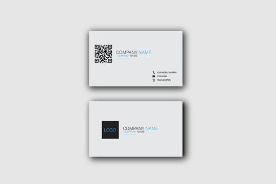 Simple Business Card Layout-VECTOR