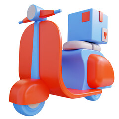 3D Illustration Delivery