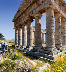 Calatafimi, Trapani. Tempio di Segesta.