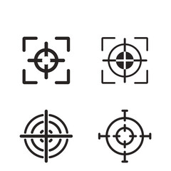 Fototapeta premium sniper telescope icon