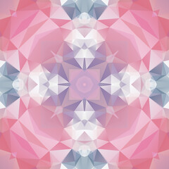 Geometric seamless pattern design, Repeat textile design, Mosaic, Decoration, Fabric print.