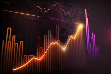 grafico de aumento em bolsa de valores 