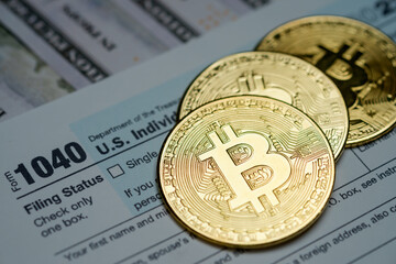 Bitcoin taxation of cryptocurrency ideas With the US tax form 1040 on your personal income tax...