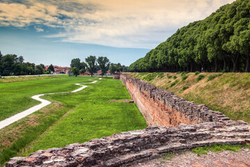 Ferrara. Mura ai Rampari di Belfiore