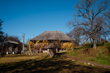 Fototapeta na wymiar The most beautiful county and region in Romania - the wooden church and landscapes of Maramures 