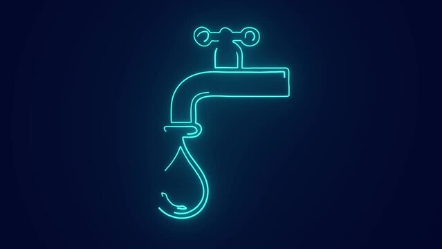 Save water save the future world water day animation