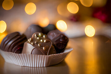 バレンタインデーのチョコレート（Generative AI）