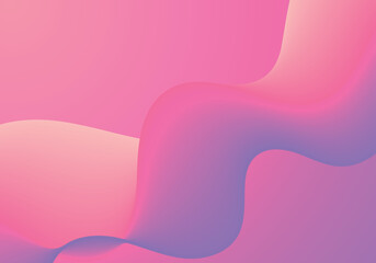 Obraz premium Trendy Minimalistic Fluid Blurred Gradient Background. Poster, Brochure, Advertisement, Banner