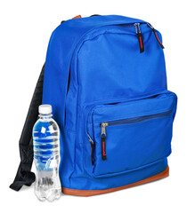 Colorful classic stylish school backpacks with water