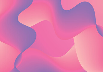 Trendy Minimalistic Fluid Blurred Gradient Background. Poster, Brochure, Advertisement, Banner