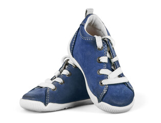 Little baby shoe. Baby dress clothing