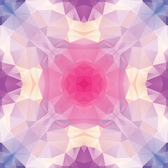 Geometric seamless pattern design, Repeat textile design, Mosaic, Decoration, Fabric print.