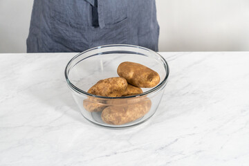 Pressure Cooker Baked Potatoes