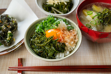 スーパーフード　アカモク料理