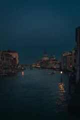 Wandcirkels plexiglas Venice at Sunset Canal  © Marco