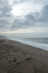 Tower of San Miguel de Cabo de Gata in Andalusia, Spain.
