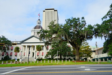 Fototapeta na wymiar Florida Capitol at Tallahassee, Florida, USA 