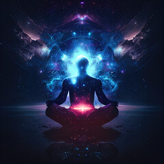 Meditation and cosmic consciousness - By Generative AI	
