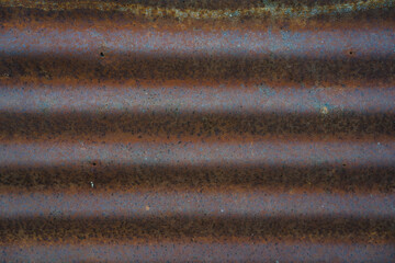 Rusty galvanized sheet suitable for background