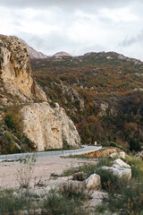 Landscape With Mountain Road
