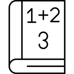 Math Book Icon