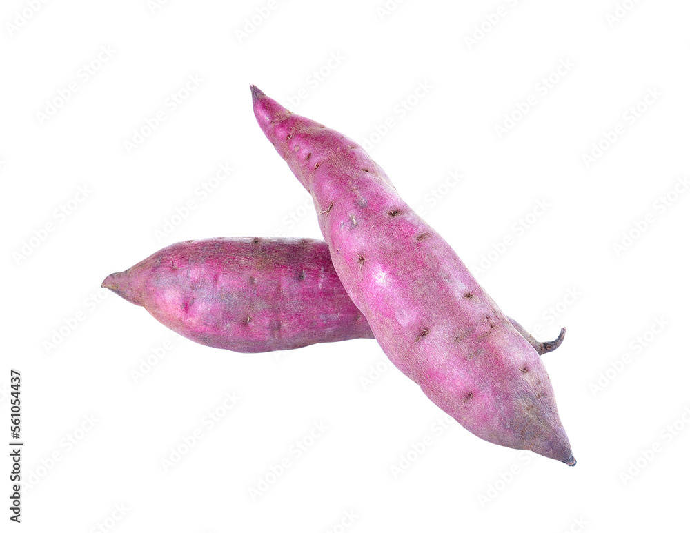 Wall mural fresh yam on transparent png