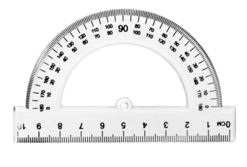 School colored stationery supplies, ruler