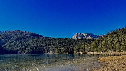 lake in the mountains