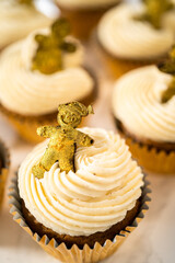 Gingerbread cupcakes