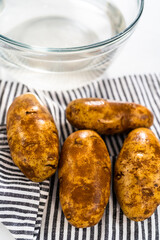 Pressure Cooker Baked Potatoes