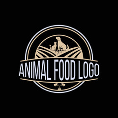 Pet Premium Animal Food Logo