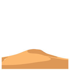 flat desert sahara sand